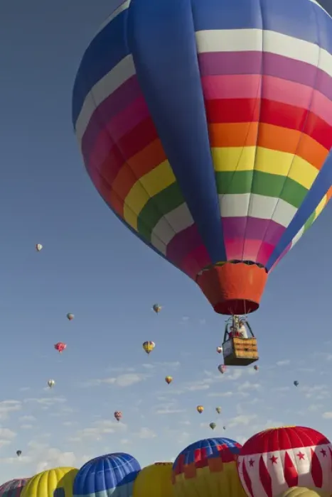 Framed Print : Mass ascension at the Albuquerque Hot Air Balloon Fiesta, New Mexico Framed Print : Mass ascension at the Albuquerque Hot Air Balloon Fiesta, New Mexico