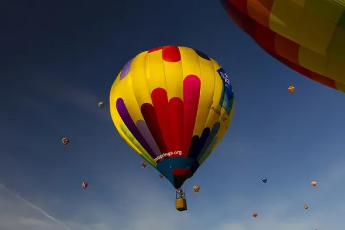 Framed Print : The Mass Ascension at the Albuquerque International Balloon Fiesta, Albuquerque