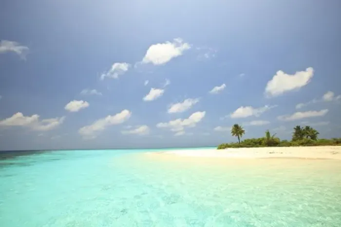 Framed Print : Mathidhoo Island, uninhabited, North Huvadhoo Atoll, Southern Maldives, Indian Ocean