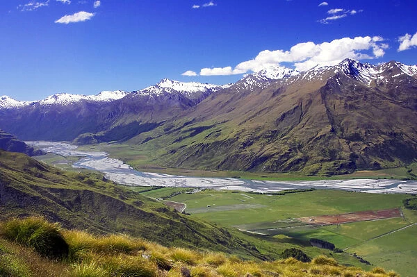 Matukituki River, Matukituki Valley, near Wanaka, South Island, New Zealand