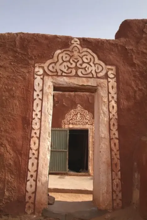 Framed Print : Mauritania, Gate in Oualata