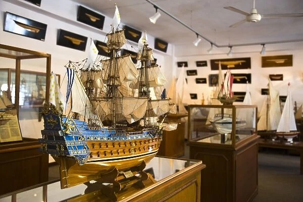 Mauritius, North Mauritius, Goodlands, Model Ship at Historic Marine Models showroom