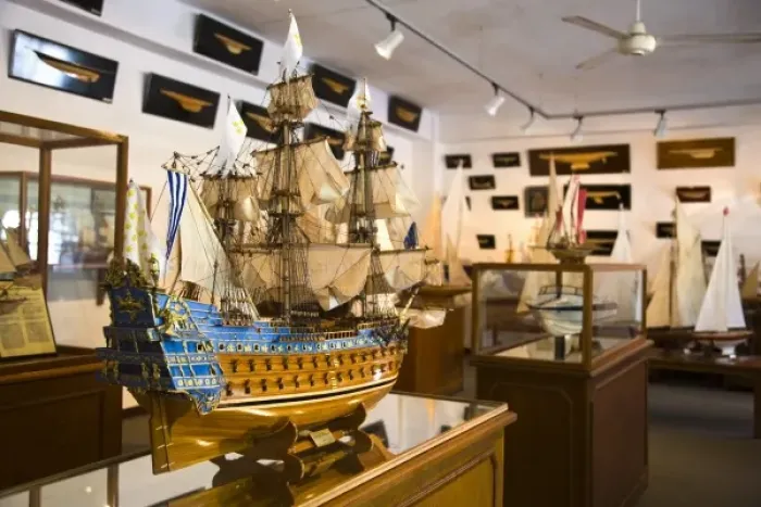 Framed Print : Mauritius, North Mauritius, Goodlands, Model Ship at Historic Marine Models showroom Framed Print : Mauritius, North Mauritius, Goodlands, Model Ship at Historic Marine Models showroom