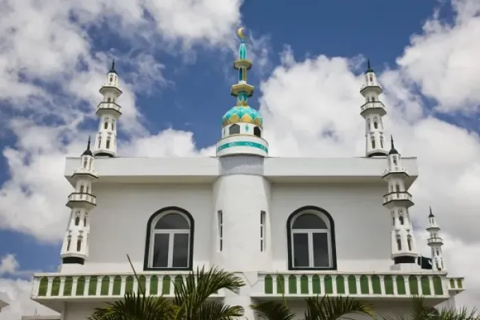 Framed Print : Mauritius, North Mauritius, Grand Baie, Town Mosque Framed Print : Mauritius, North Mauritius, Grand Baie, Town Mosque