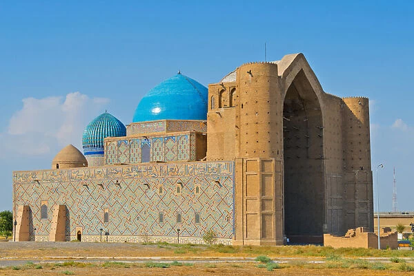 Mausoleum of Khoja Ahmed Yasawi, UNESCO World Heritage Site, Turkestan, Kazakhstan