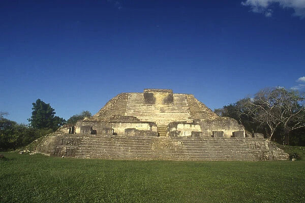 Mayan ruins at Altun Ha, Belize, Central America