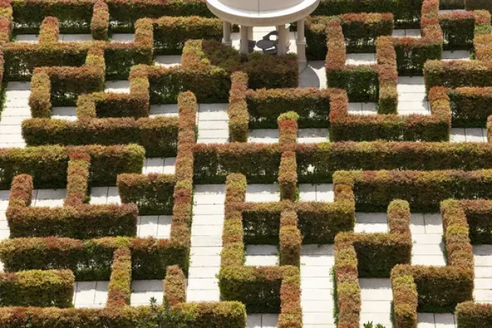 Framed Print : Maze, Singapore, SE Asia Framed Print : Maze, Singapore, SE Asia