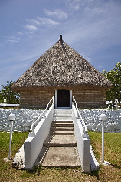 Meeting House, Solevu Village (Shell Village), Malolo Island, Mamanuca Islands, Fiji