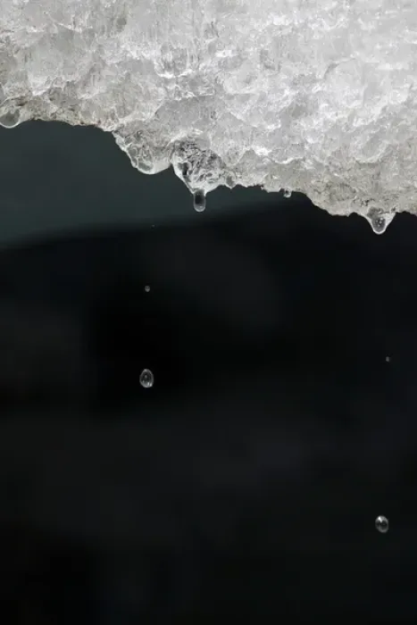 Framed Print : Melting glacier ice in an icecave of the Schlatenkees, which is one of the biggest