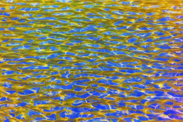 Framed Print : Memorial Pool Blue Yellow Green Reflections Pattenrs Abstract New York NY Framed Print : Memorial Pool Blue Yellow Green Reflections Pattenrs Abstract New York NY