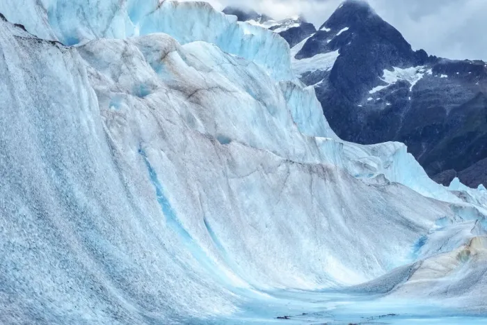 Framed Print : Mendenhall Glacier, Juneau, Alaska, USA