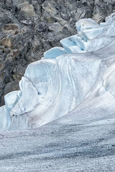 Mendenhall Glacier, Juneau, Alaska, USA