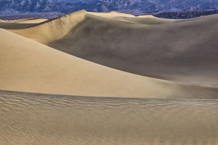 Framed Print : Mesquite Dunes, Death Valley National Park, California