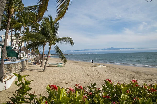 Mexico, Bahia de Banderas, Bucerias. A beach town in Nayarit State between La Cruz de Huanacaxtle