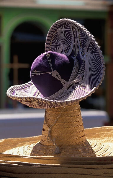 Mexico, Baja, Cabo San Lucas. Sombreros