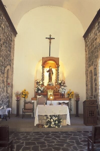 Mexico, Baja California Sur, Mulege, Mission Santa Rosalia de Mulege