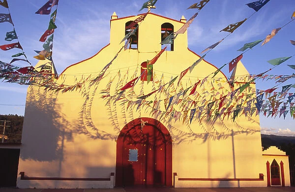 06. Mexico, Chiapas, Comitan. Church on outskirts of the city