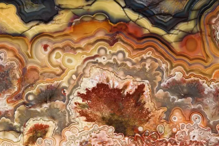 Framed Print : Mexico. Close-up of Crazy Lace Agate stone Framed Print : Mexico. Close-up of Crazy Lace Agate stone