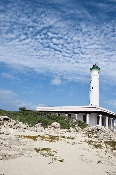 Mexico, Cozumel. Punta Celerain Lighthouse, Punta Sur Park, Isla de Cozumel (Cozumel Island)