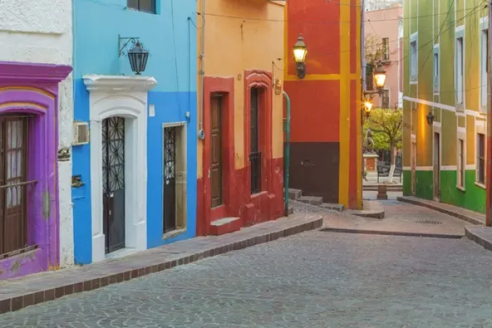 Framed Print : Mexico, Guanajuato. Colorful street scene. Credit as: Don Paulson / Jaynes Gallery / DanitaDelimont Framed Print : Mexico, Guanajuato. Colorful street scene. Credit as: Don Paulson / Jaynes Gallery / DanitaDelimont