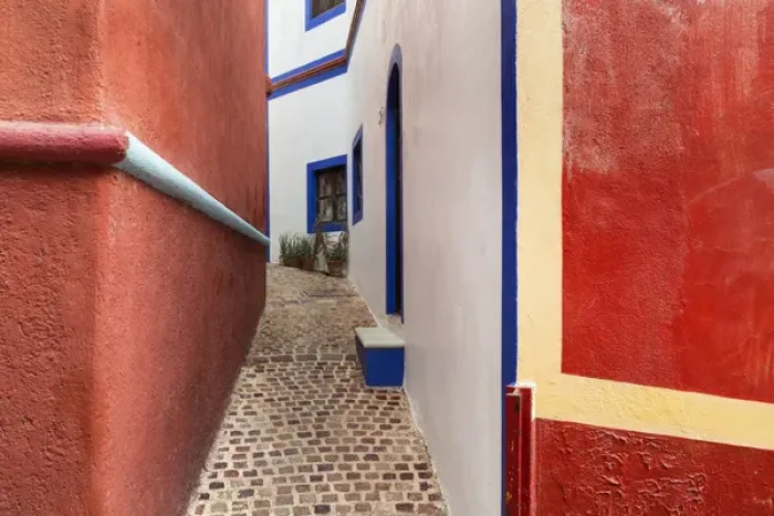Framed Print : Mexico, Guanajuato. Colorful walkway. Credit as: Don Paulson / Jaynes Gallery / DanitaDelimont Framed Print : Mexico, Guanajuato. Colorful walkway. Credit as: Don Paulson / Jaynes Gallery / DanitaDelimont