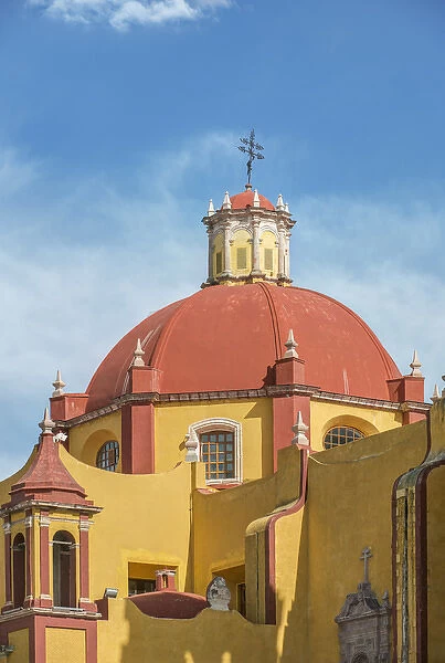 Mexico, Guanajuato, Guanajuato, Our Lady of Guanajuato Basilica Dome