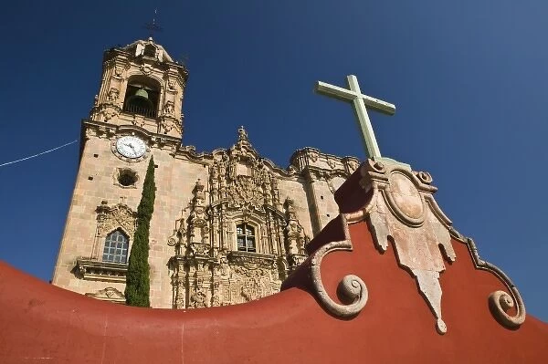 Mexico, Guanajuato State, Guanajuato. Templo de San Cayetano de la Valenciana Church- (b