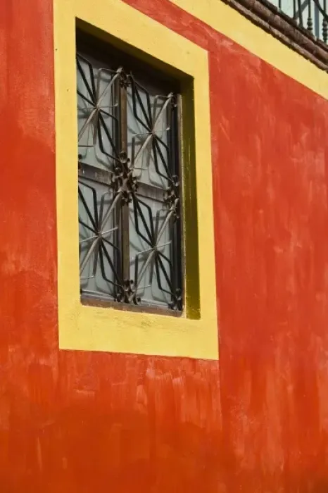 Framed Print : Mexico, Guanajuato State, Guanajuato. Callejon El Potrero Street- Colorful Housefront Framed Print : Mexico, Guanajuato State, Guanajuato. Callejon El Potrero Street- Colorful Housefront