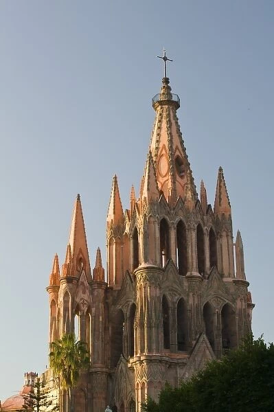 Mexico, Guanajuato State, San Miguel De Allende. Parroquia De San Miguel Archangel