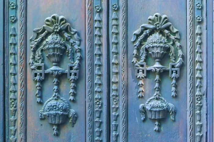 Framed Print : Mexico, Guanajuato. Detail of wooden door. Credit as: Don Paulson / Jaynes Gallery / DanitaDelimont Framed Print : Mexico, Guanajuato. Detail of wooden door. Credit as: Don Paulson / Jaynes Gallery / DanitaDelimont