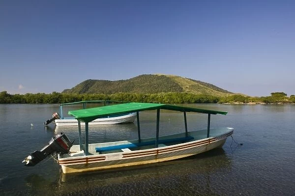 Mexico, Guerrero, Barra de Potosi. Fishing Boat