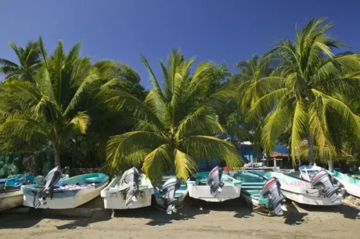 Framed Print : Mexico, Guerrero, Zihuatanejo. Fishing Boats on Playa Municipal Beach Framed Print : Mexico, Guerrero, Zihuatanejo. Fishing Boats on Playa Municipal Beach