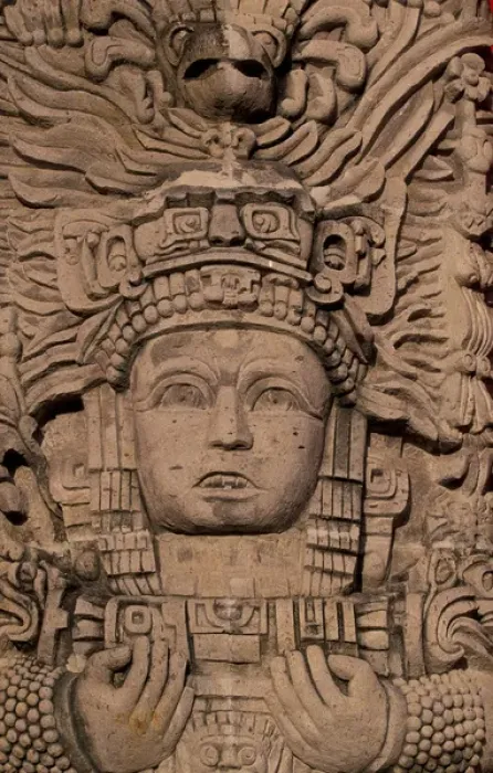 Framed Print : 06. Mexico, Puerto Vallarta. Hotel Mayan Palace. Myan sculpture / detail Framed Print : 06. Mexico, Puerto Vallarta. Hotel Mayan Palace. Myan sculpture / detail