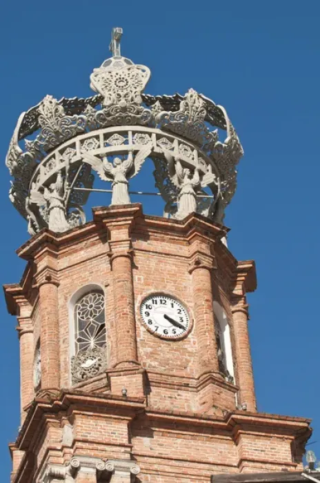Framed Print : Mexico, Puerto Vallarta. The Lady of Guadalupe Church, Puerto Vallarta, Mexico