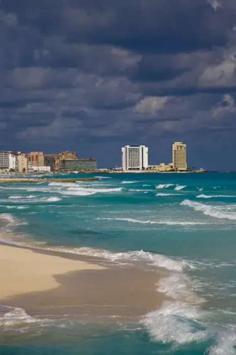 Framed Print : Mexico, Quintana Roo, Cancun, hotel zone on Isla Cancun, bordering the Caribbean Sea Framed Print : Mexico, Quintana Roo, Cancun, hotel zone on Isla Cancun, bordering the Caribbean Sea