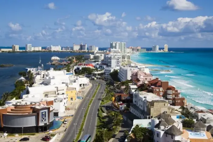 Framed Print : Mexico, Quintana Roo, Cancun, hotel zone on Isla Cancun, bordering the Caribbean Sea Framed Print : Mexico, Quintana Roo, Cancun, hotel zone on Isla Cancun, bordering the Caribbean Sea