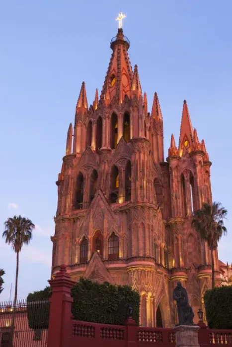 Framed Print : Mexico, San Miguel de Allende. La Parroquia de San Miguel Arcangel Church Framed Print : Mexico, San Miguel de Allende. La Parroquia de San Miguel Arcangel Church