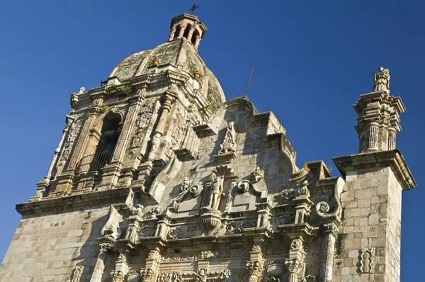 Mexico, Sinaloa State, Concordia. Town Church of San Sebastian