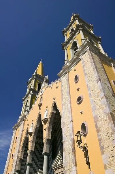 Mexico, Sinaloa State, Mazatlan. Old Mazatlan- Cathedral (b. 1890)