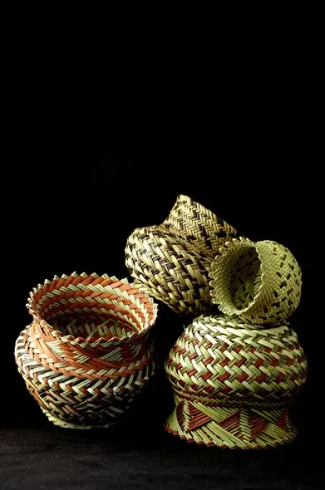 Framed Print : Mexico, State of Chihuahua, Copper Canyon. Tarahumara Indian handicrafts, traditional baskets Framed Print : Mexico, State of Chihuahua, Copper Canyon. Tarahumara Indian handicrafts, traditional baskets