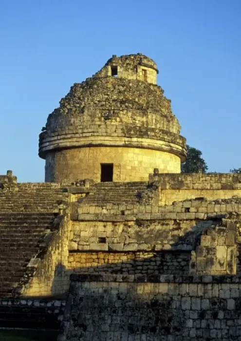 Framed Print : Mexico, Yucatan. Caracol: astronomical observatory; Chichen Itza ruins, Maya Civilization Framed Print : Mexico, Yucatan. Caracol: astronomical observatory; Chichen Itza ruins, Maya Civilization
