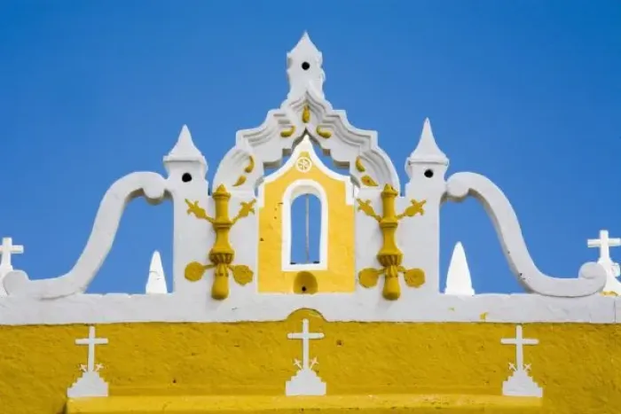 Framed Print : Mexico, Yucatan, Izamal. The Franciscan Convent of San Antonio de Padua, built by Framed Print : Mexico, Yucatan, Izamal. The Franciscan Convent of San Antonio de Padua, built by
