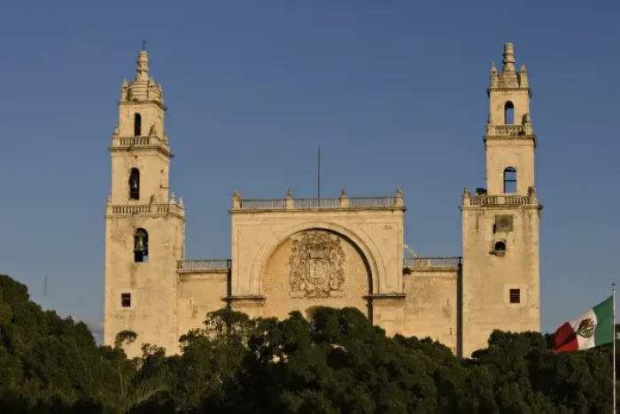 Framed Print : Mexico, Yucatan, Merida. The Cathedral, or Catedral, de San Idelfonso in late afternoon light Framed Print : Mexico, Yucatan, Merida. The Cathedral, or Catedral, de San Idelfonso in late afternoon light