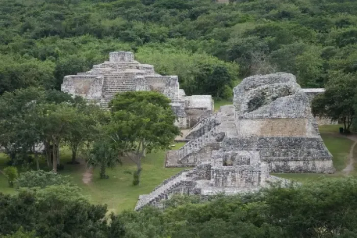 Framed Print : Mexico, Yucatan, Valladolid, Ek Balam Mayan ruins in jungle Framed Print : Mexico, Yucatan, Valladolid, Ek Balam Mayan ruins in jungle