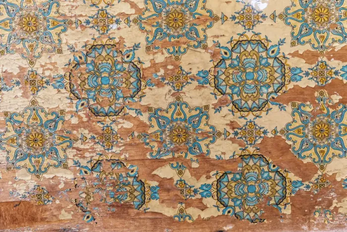 Framed Print : Middle East, Arabian Peninsula, Oman, Muscat, Muttrah. Peeling wall decorations Framed Print : Middle East, Arabian Peninsula, Oman, Muscat, Muttrah. Peeling wall decorations