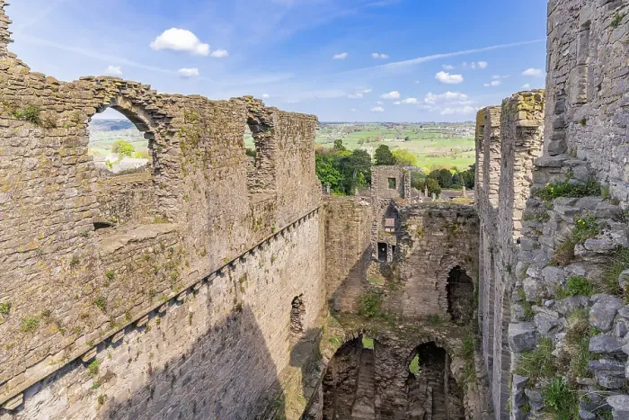 Framed Print : Middleham, Wensleydale, North Yorkshire, England, Great Briton, United Kingdom. April 30, 2022. The ruins of Middleham Castle, childhood home of King Richard III. Editorial Use Only Framed Print : Middleham, Wensleydale, North Yorkshire, England, Great Briton, United Kingdom. April 30, 2022. The ruins of Middleham Castle, childhood home of King Richard III. Editorial Use Only