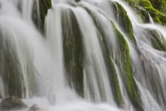 Framed Print : Milanovacki Slap (Waterfall) Plitvice National Park, Croatia
