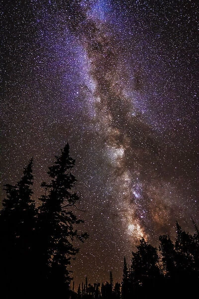 Milky Way over Cedar Breaks National Monument, Utah, USA