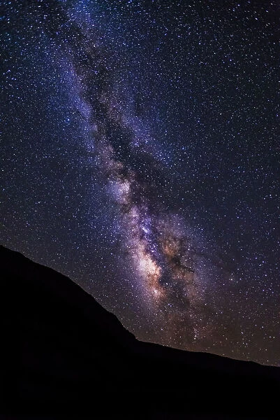 The Milky Way over Santa Rosa Island, Channel Islands National Park, California, USA