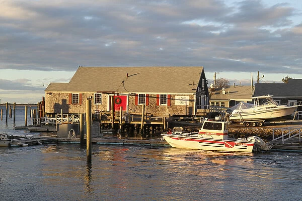 Milway Marina, Barnstable Harbor, Cape Cod, Massachusetts, USA, North America
